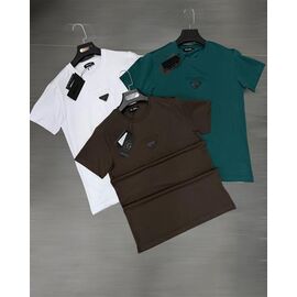 Фотография Футболка мужская F1423 brown р.S-2XL "F.T.H" недорого оптом от прямого поставщика