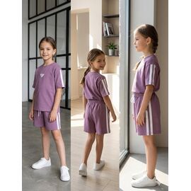 Костюм дитячий на дівчинку 575 purple р.134-158 "Kosmy" недорого оптом від прямого постачальника