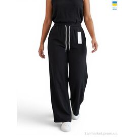 Фотография Женские брюки Лето 4960 чорний (4 шт. р.сетка XL-4XL) "Sport style" недорого оптом от прямого поставщика