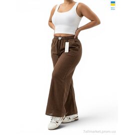Фотография Женские брюки Лето 49046 коричневий (3 шт. р.сетка 4XL-6XL) "Sport style" недорого оптом от прямого поставщика