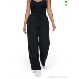 Фотография Женские брюки Лето 49046 чорний (3 шт. р.сетка 4XL-6XL) "Sport style" недорого оптом от прямого поставщика