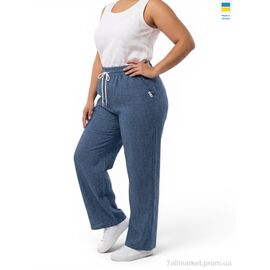 Фотография Женские брюки Лето 49047 джинс (5 шт. р.сетка 6XL-10XL) "Sport style" недорого оптом от прямого поставщика