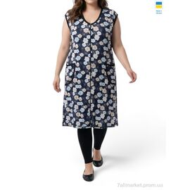 Фотография Халат женский Лето 5 чорний (4 шт. р.сетка 54-60) "Sport style" недорого оптом от прямого поставщика