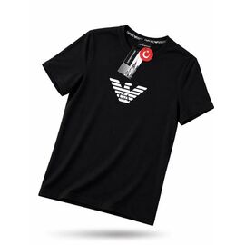 Фотография Футболка мужская 14395 black р.S-2XL "Alex Clothes" недорого оптом от прямого поставщика