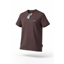 Фотография Футболка мужская 14413 brown р.S-2XL "Alex Clothes" недорого оптом от прямого поставщика