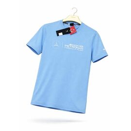 Фотография Футболка мужская 14414 l.blue р.S-2XL "Alex Clothes" недорого оптом от прямого поставщика
