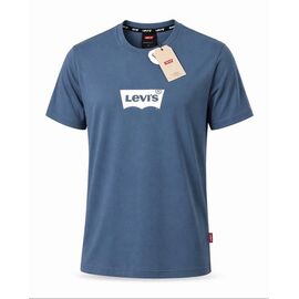 Фотография Футболка мужская 14444 blue р.S-2XL "Alex Clothes" недорого оптом от прямого поставщика