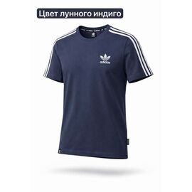 Фотография Футболка мужская 14500 navy р.S-2XL "Alex Clothes" недорого оптом от прямого поставщика