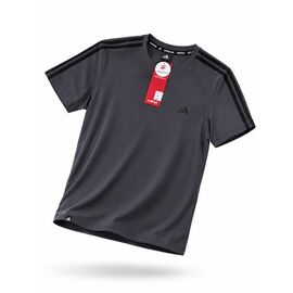 Фотография Футболка мужская 14516 grey р.S-2XL "Alex Clothes" недорого оптом от прямого поставщика