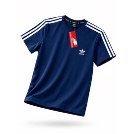 Фотография Футболка мужская 14517 navy р.S-2XL "Alex Clothes" недорого оптом от прямого поставщика