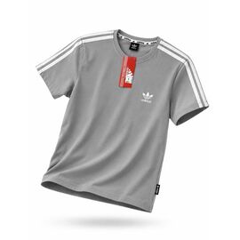 Фотография Футболка мужская 14518 grey р.S-2XL "Alex Clothes" недорого оптом от прямого поставщика