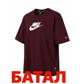 Фотография Футболка мужская 14547 wine р.2XL-6XL "Alex Clothes" недорого оптом от прямого поставщика