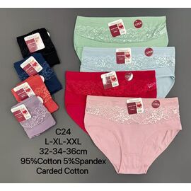 Труси жіночі TR24 mix р.L-2XL "Annet" недорого оптом від прямого постачальника