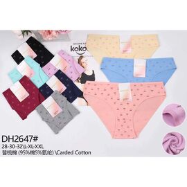 Труси жіночі TR2647 mix р.L-2XL "Annet" недорого оптом від прямого постачальника