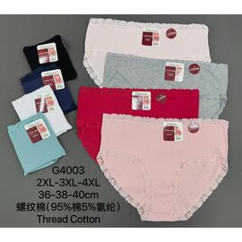 Труси жіночі TR4003 mix р.2XL-4XL "Annet" недорого оптом від прямого постачальника