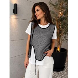 Фотография Футболка женская FB011 white р.one size "SHEPARIS" недорого оптом от прямого поставщика