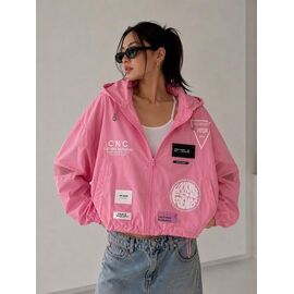 Фотография Ветровка женская LV005 pink р.one size "SHEPARIS" недорого оптом от прямого поставщика