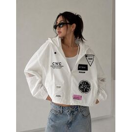 Фотография Ветровка женская LV005 white р.one size "SHEPARIS" недорого оптом от прямого поставщика