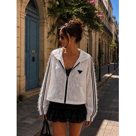Фотография Ветровка женская LV008 white р.one size "SHEPARIS" недорого оптом от прямого поставщика