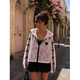 Фотография Ветровка женская LV010 pink р.one size "SHEPARIS" недорого оптом от прямого поставщика