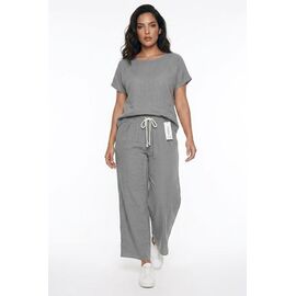 Штани жіночі літні 4941 grey р.XL-3XL "VICTORY" недорого оптом від прямого постачальника