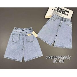 Фотография Шорты женские 7021 l.blue р.31-38 "Vindassion" недорого оптом от прямого поставщика