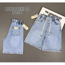 Фотография Шорты женские 7022 l.blue р.30-36 "Vindassion" недорого оптом от прямого поставщика