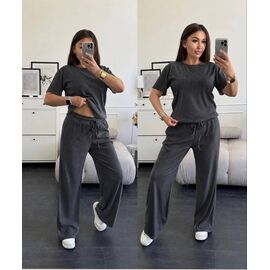 Фотография Костюм женский 2221 d.grey р.42-52 "Alisa Brand" недорого оптом от прямого поставщика