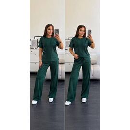 Фотография Костюм женский 2221 green р.42-52 "Alisa Brand" недорого оптом от прямого поставщика