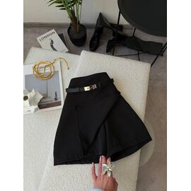 Спідниця-шорти жіноча 9027 black р.42-48 "LINDA" недорого оптом від прямого постачальника