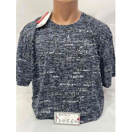 Фотография Футболка мужская SB2038 navy р.3XL-6XL "Sabihina" недорого оптом от прямого поставщика