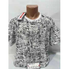 Фотография Футболка мужская SB2039 white р.3XL-6XL "Sabihina" недорого оптом от прямого поставщика