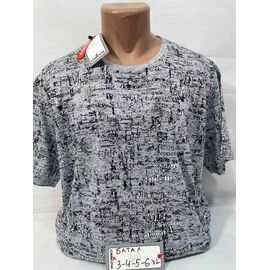 Фотография Футболка мужская SB2040 grey р.3XL-6XL "Sabihina" недорого оптом от прямого поставщика