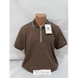 Фотография Футболка мужская SB2047 brown р.3XL-6XL "Sabihina" недорого оптом от прямого поставщика