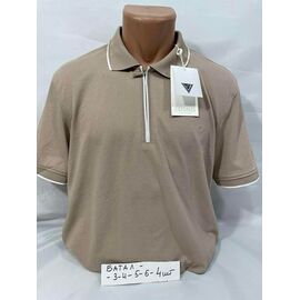 Фотография Футболка мужская SB2048 beige р.3XL-6XL "Sabihina" недорого оптом от прямого поставщика