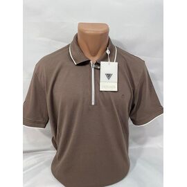 Фотография Футболка мужская SB2051 brown р.M-2XL "Sabihina" недорого оптом от прямого поставщика