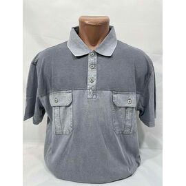 Фотография Футболка мужская SB2060 grey р.XL-5XL "Sabihina" недорого оптом от прямого поставщика