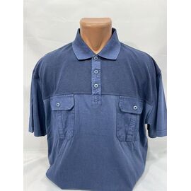 Фотография Футболка мужская SB2062 navy р.XL-5XL "Sabihina" недорого оптом от прямого поставщика