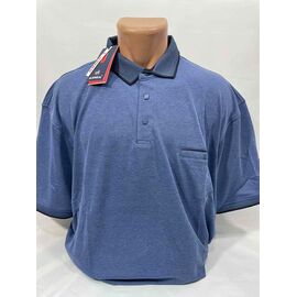 Фотография Футболка мужская SB2063 blue р.6XL-9XL "Sabihina" недорого оптом от прямого поставщика