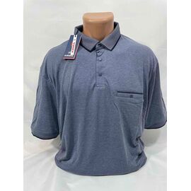 Фотография Футболка мужская SB2064 blue р.6XL-9XL "Sabihina" недорого оптом от прямого поставщика