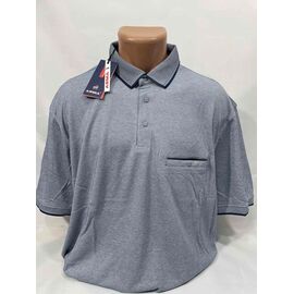 Фотография Футболка мужская SB2065 grey р.6XL-9XL "Sabihina" недорого оптом от прямого поставщика