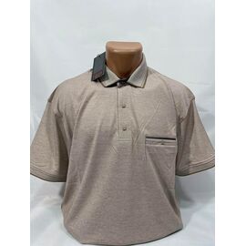 Фотография Футболка мужская SB2066 beige р.2XL-5XL "Sabihina" недорого оптом от прямого поставщика