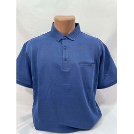 Фотография Футболка мужская SB2072 blue р.XL-5XL "Sabihina" недорого оптом от прямого поставщика
