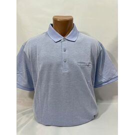 Фотография Футболка мужская SB2073 l.blue р.XL-5XL "Sabihina" недорого оптом от прямого поставщика