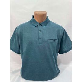 Фотография Футболка мужская SB2076 green р.XL-5XL "Sabihina" недорого оптом от прямого поставщика