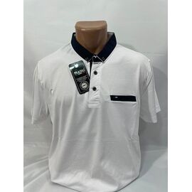 Фотография Футболка мужская SB2079 white р.L-3XL "Sabihina" недорого оптом от прямого поставщика