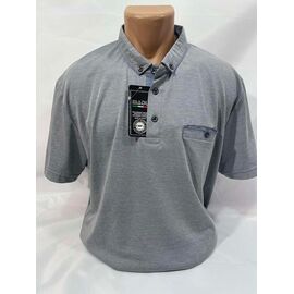 Фотография Футболка мужская SB2082 grey р.4XL-7XL "Sabihina" недорого оптом от прямого поставщика