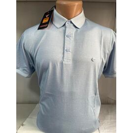 Фотография Футболка мужская SB2100 l.blue р.3XL-6XL "Sabihina" недорого оптом от прямого поставщика