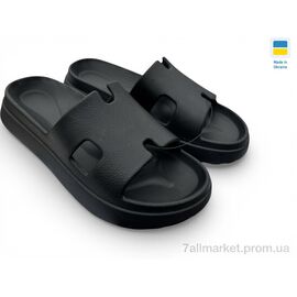 Шльопанці жіночі полегшені Літо Е145 чорний (8 пар р.37-40) "Rai shoes" недорого оптом від прямого постачальника