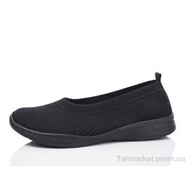 Сліпони жіночі тканинні Літо 186-1 (8 пар р.36-41) "Ok Shoes" недорого оптом від прямого постачальника
